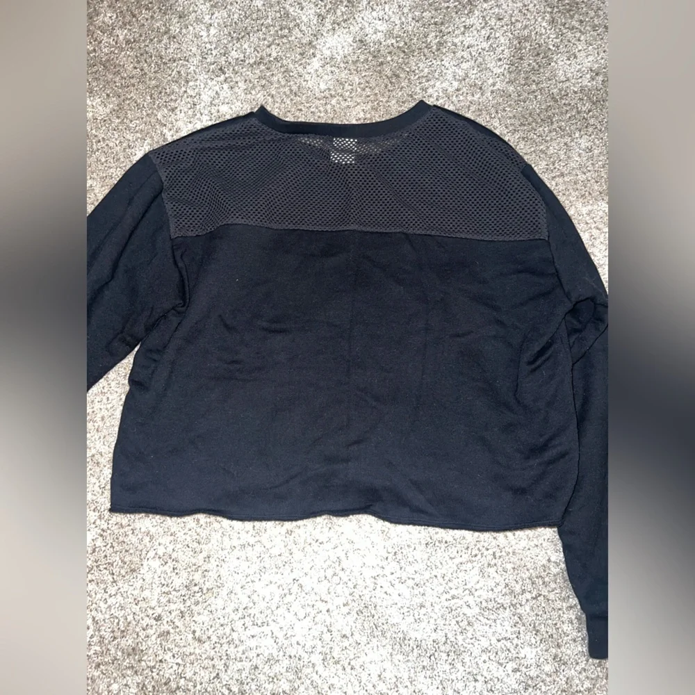PINK Victoria's Secret Black Logo Sweatshirt - Picture 3 of 7